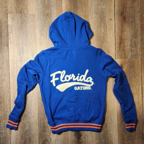 🐊🧡💙Florida Gators E5 College Classics SEC NCAA Snap Button Hooded Jacket-S - Picture 2 of 4